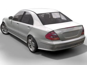 2003 mercedes e class 3D Model
