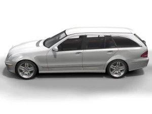 2003 mercedes e class wagon 3D Model