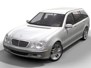 2003 mercedes e class wagon 3D Model