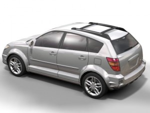 2004 pontiac vibe 3D-Modell