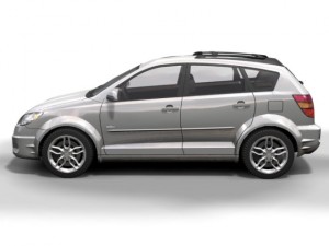2004 pontiac vibe 3D-Modell