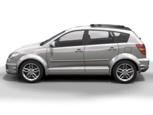 2004 pontiac vibe 3D Model