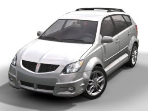 2004 pontiac vibe 3D-Modell