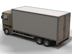 renault truck Modelo 3D