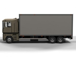 renault truck Modelo 3D