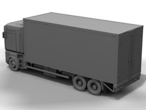 renault truck Modelo 3D