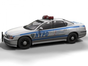 nypd chevrolet impala 3D 모델