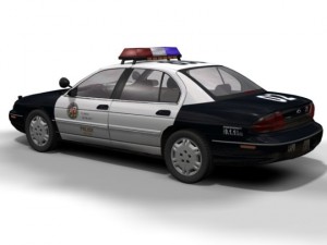 lapd chevrolet lumina 3D मॉडल