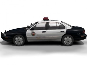 lapd chevrolet lumina 3D मॉडल