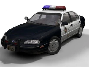 lapd chevrolet lumina 3D Model