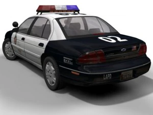 lapd chevrolet lumina 3D Model