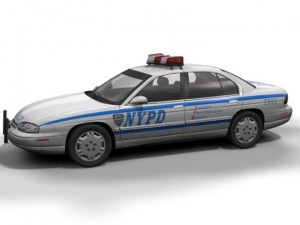 nypd chevrolet lumina 3D Model