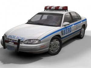 nypd chevrolet lumina 3Dモデル