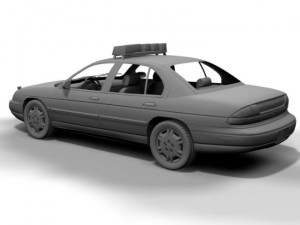 nypd chevrolet lumina 3Dモデル