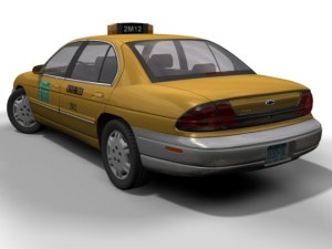 ny taxi chevrolet lumina 3Dモデル