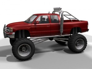gmc sierra bigfoot 3D Model
