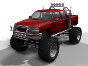 gmc sierra bigfoot Model 3D