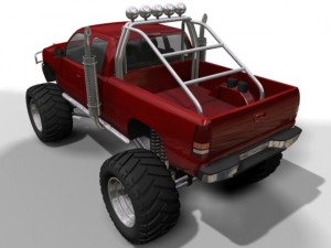 gmc sierra bigfoot Model 3D