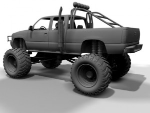 gmc sierra bigfoot Model 3D