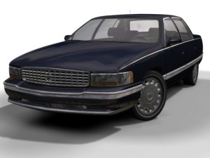 cadillac deville 3D Модель