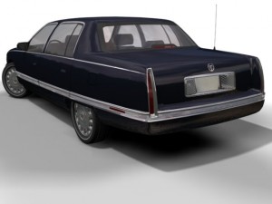 cadillac deville 3D Модель
