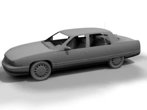 cadillac deville 3D Model