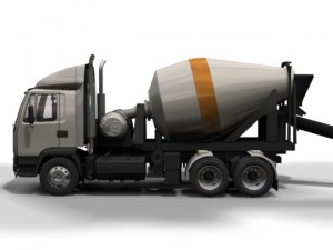 daf cement mixer Modelo 3D