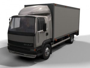daf truck 3D Model