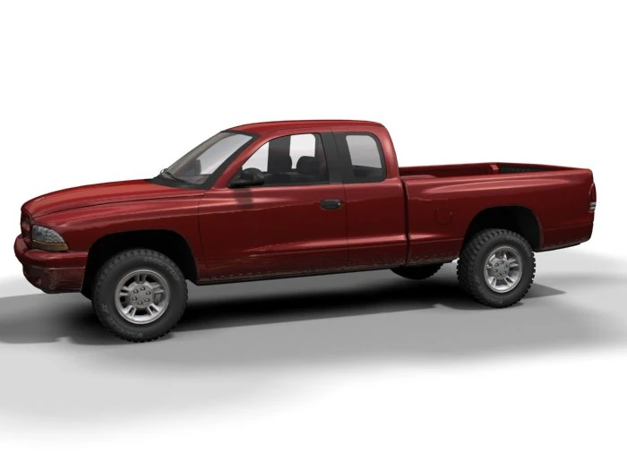 dodge dakota 3D Model .c4d .max .obj .3ds .fbx .stl .blend 