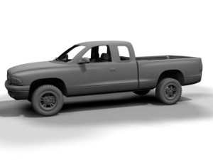 dodge dakota 3D-Modell