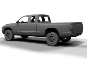 dodge dakota 3D Model