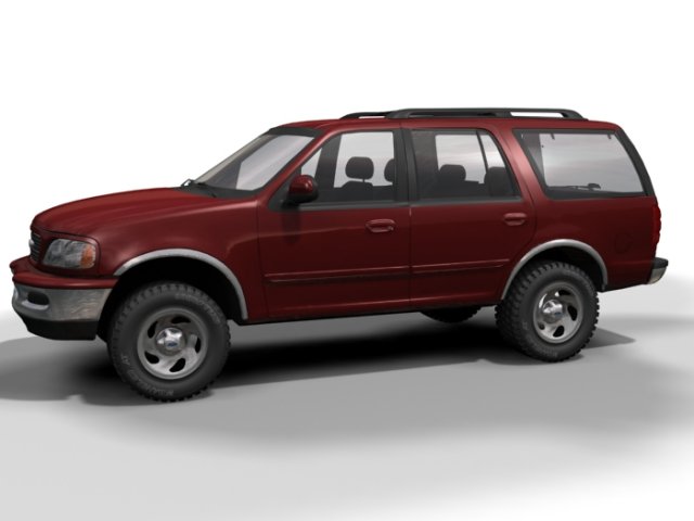 ford expedition 3D Model .c4d .max .obj .3ds .fbx .stl .blend 