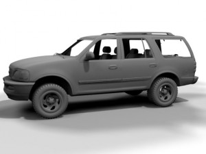 ford expedition 3D Model