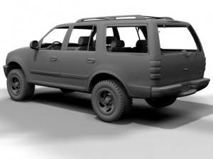 ford expedition 3D Model