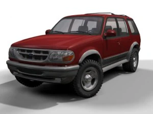 2001 ford explorer 3D Model