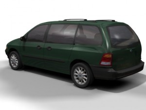 1995 ford windstar 3D Model