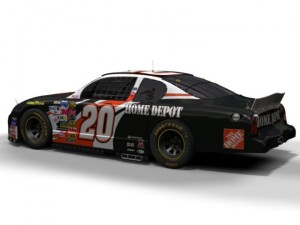 nascar chevy 20 Modelo 3D