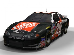 nascar chevy 20 Modelo 3D