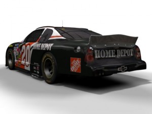 nascar chevy 20 Modelo 3D