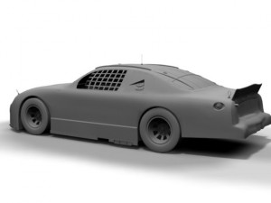 nascar chevy 20 Modelo 3D