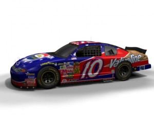 nascar chevy 10 3D Model
