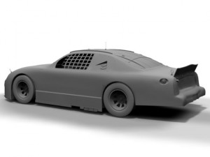 nascar chevy 10 Modelo 3D