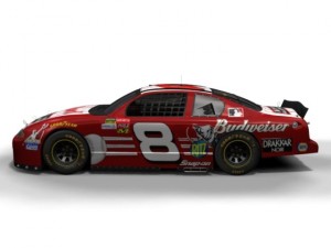 nascar chevy 8 3D Model