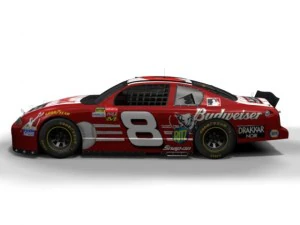 nascar chevy 8 3D Model