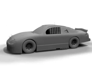 nascar chevy 8 3D Model