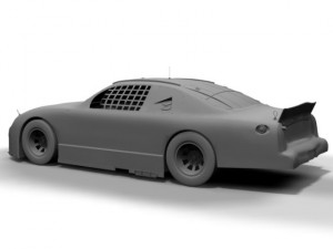nascar chevy 8 3D Model
