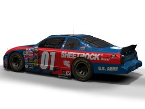 nascar chevy 01 3D Model