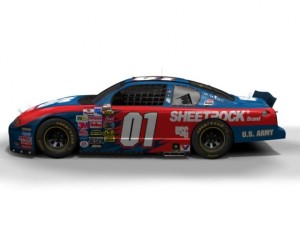 nascar chevy 01 3D Model