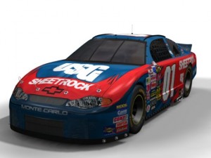 nascar chevy 01 3D Model