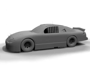 nascar chevy 01 3D Model